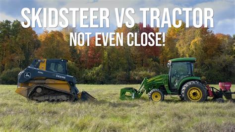 tractor vs skid steer for poultry houses|tractor skid steer advantages.